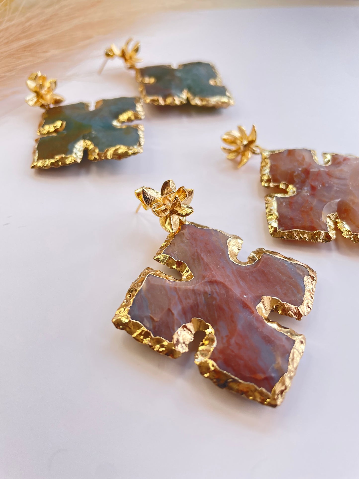 Aretes "Tierra Roja"