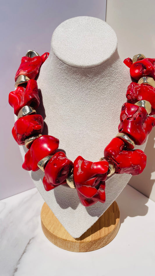 Fuego del Pacífico Necklace